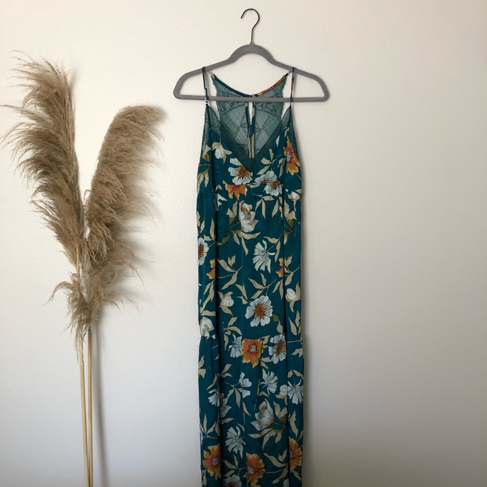 NWT Lovestitch floral empire maxi dress, size M